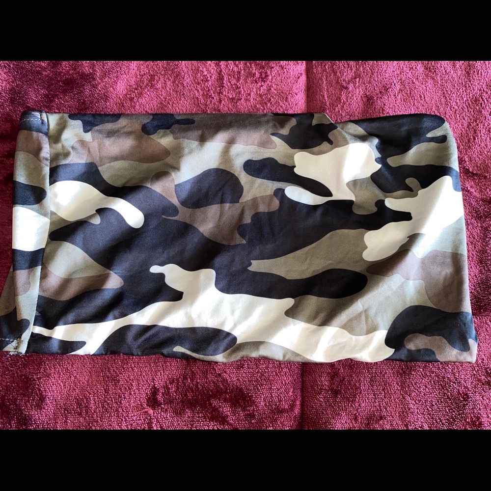 Army fatigue Bandeau top!